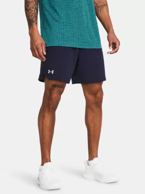 Pánske šortky UNDER ARMOUR VANISH WOVEN 6IN SHORTS 1373718-410 MODRÁ