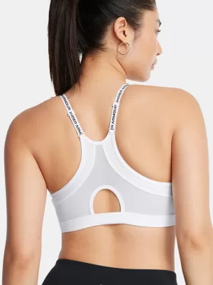 Dámska podprsenka UNDER ARMOUR INFINITY LOW 2.0 BRA 1384126-100 BIELA