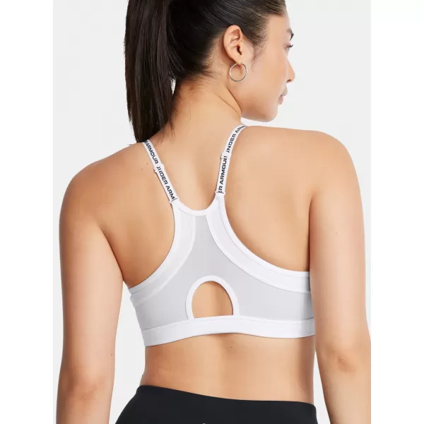  Dámska podprsenka UNDER ARMOUR INFINITY LOW 2.0 BRA 1384126-100 BIELA 