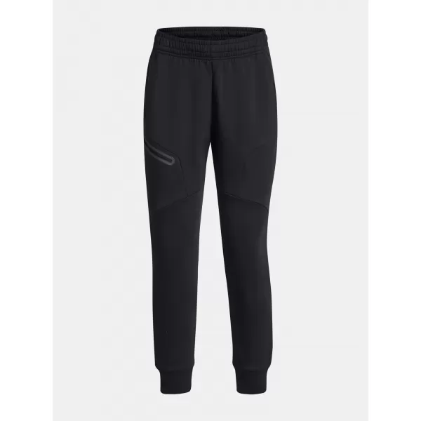  Dámske tepláky UNDER ARMOUR UNSTOPPABLE FLC JOGGER 1379846-001 ČIERNA 