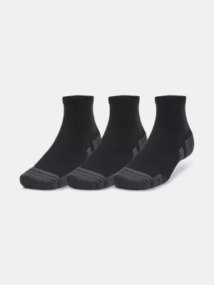 Ponožky UNDER ARMOUR PERFORMANCE TECH QTR (3 PÁRY) 1379510-001 ČIERNA