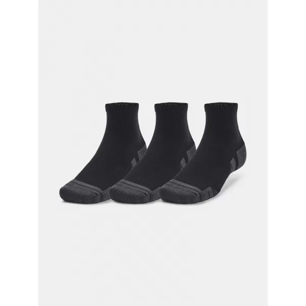  Ponožky UNDER ARMOUR PERFORMANCE TECH QTR (3 PÁRY) 1379510-001 ČIERNA 
