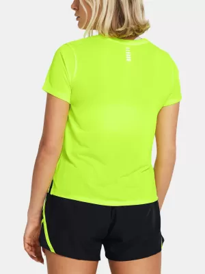 Dámske tričko UNDER ARMOUR LAUNCH SHORTSLEEVE 1382434-731 ZELENÁ