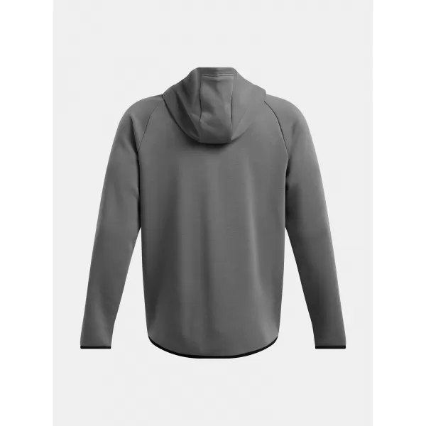  Pánska mikina UNDER ARMOUR UNSTOPPABLE FLC FZ HD EU 1389352-025 SIVÁ 