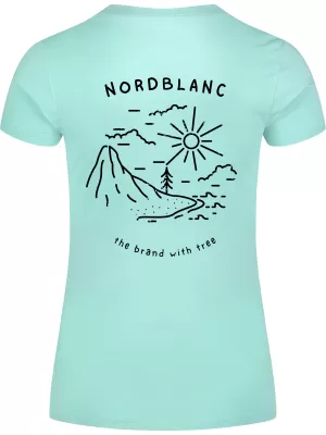 Dámske tričko NORDBLANC INTERSECT NBSLT8179 SVETLO MODRÁ