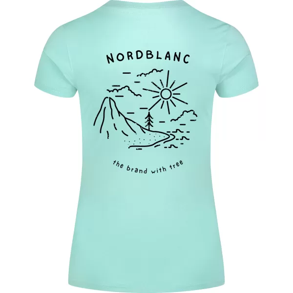  Dámske tričko NORDBLANC INTERSECT NBSLT8179 SVETLO MODRÁ 