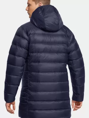 Pánska bunda UNDER ARMOUR LEGEND DOWN PARKA 1385839-410 MODRÁ