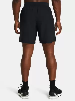 Pánske šortky UNDER ARMOUR LAUNCH 7 UNLINED SHORTS 1382622-001 ČIERNA