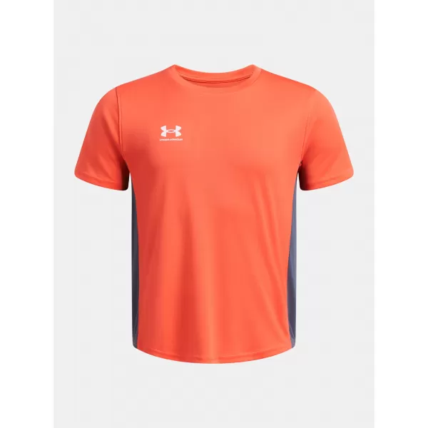  Chlapčenské tričko UNDER ARMOUR BS CHALLENGER TRAIN SS 1379704-847 ORANŽOVÁ 