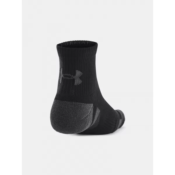  Ponožky UNDER ARMOUR PERFORMANCE TECH QTR (3 PÁRY) 1379510-001 ČIERNA 