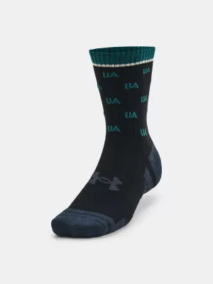 Ponožky UNDER ARMOUR PERF COTTON NOV MID (2 PÁRY) 1379534-002 ČIERNA