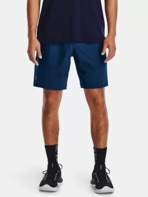 Pánske šortky UNDER ARMOUR UNSTOPPABLE HYBRID SHORTS 1373780-426 MODRÁ