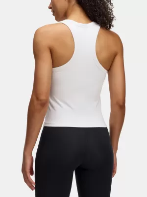 Dámske tielko UNDER ARMOUR MOTION HIGH NECK TANK 1390367-100 BIELA