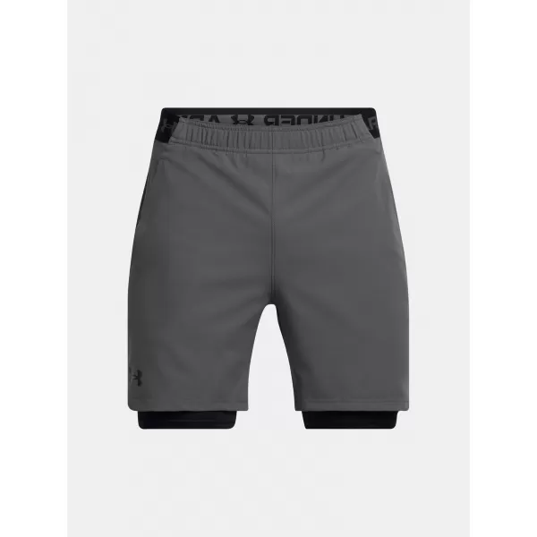 Pánske šortky UNDER ARMOUR VANISH WOVEN 2IN1 STS 1373764-025 SIVÁ 