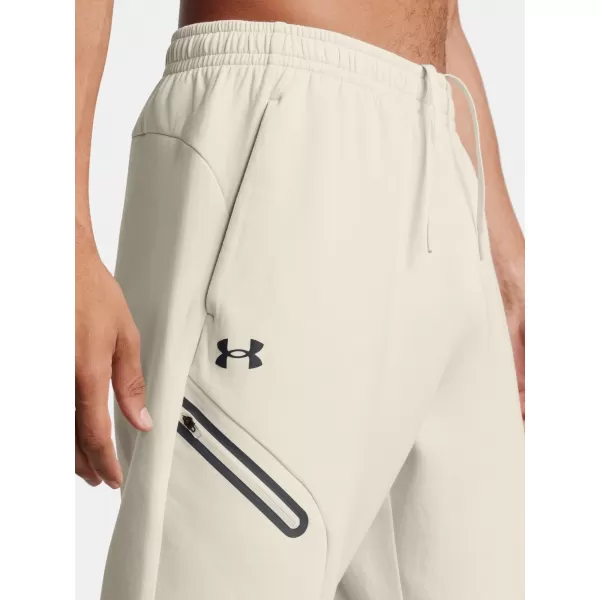  Pánske tepláky UNDER ARMOUR UNSTOPPABLE FLC JGR EU 1389353-110 BIELA 