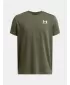 Chlapčenské tričko UNDER ARMOUR B ICON TAPED SS 6001583-390 ZELENÁ