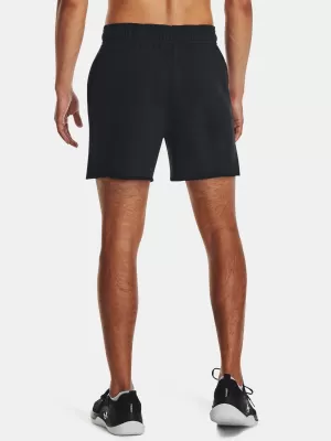 Pánske šortky UNDER ARMOUR RIVAL TERRY 6IN SHORT 1382427-001 ČIERNA