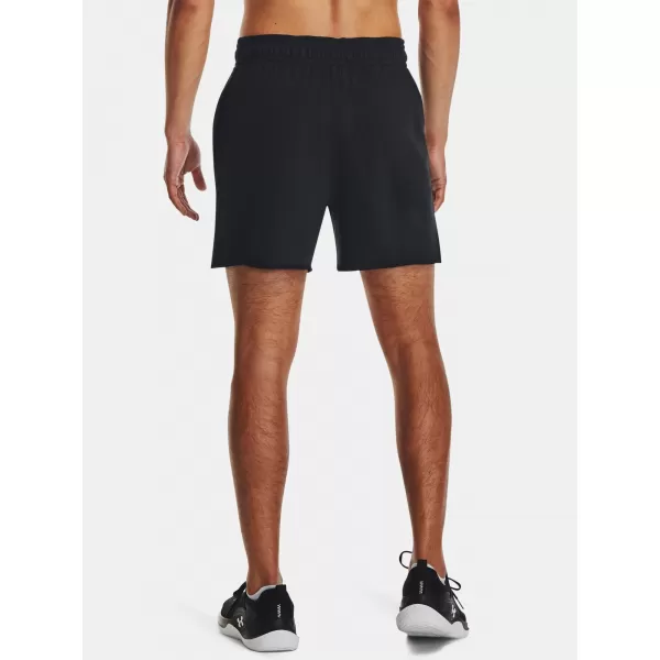  Pánske šortky UNDER ARMOUR RIVAL TERRY 6IN SHORT 1382427-001 ČIERNA 