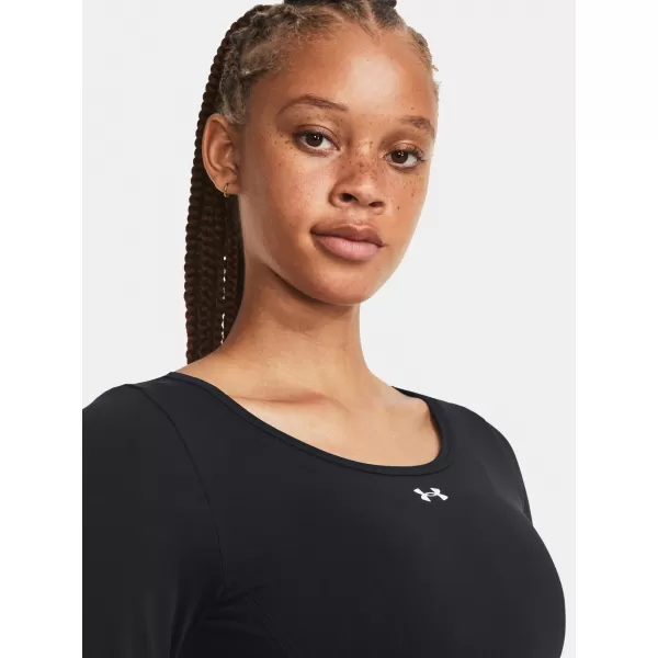  Dámske tričko UNDER ARMOUR TRAIN SEAMLESS LS 1379150-001 ČIERNA 
