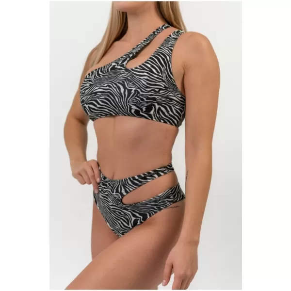  Top do bikín SÃO GONÇALO - zebra 764 WHITE Nebbia 
