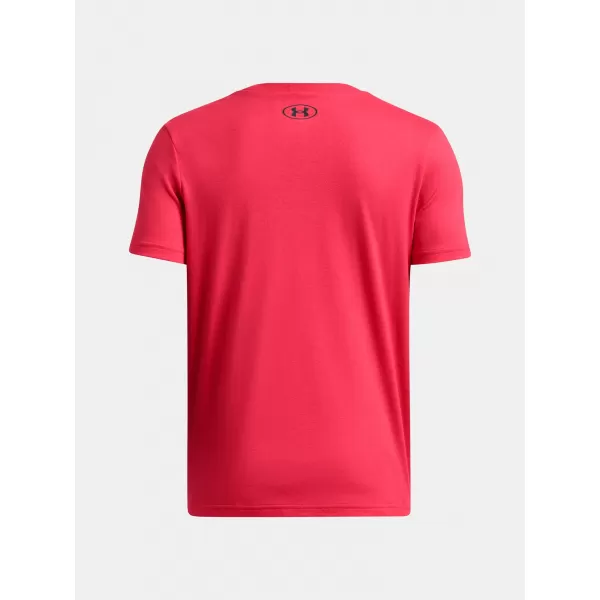  Chlapčenské tričko UNDER ARMOUR B GLITCH LOCKERTAG SS 1386833-989 ČERVENÁ 