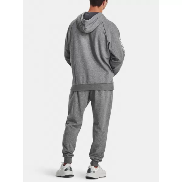  Pánska súprava UNDER ARMOUR RIVAL FLEECE SUIT 1379768-025 SIVÁ 