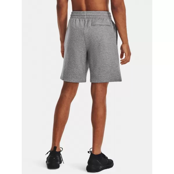  Pánske šortky UNDER ARMOUR RIVAL FLEECE SHORTS 1379779-025 SIVÁ 
