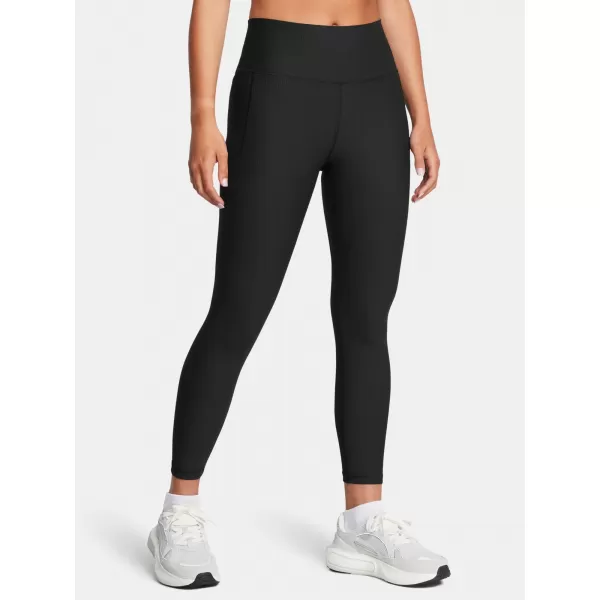  Dámske legíny UNDER ARMOUR MERIDIAN RIB ANKLE LEG 1386467-001 ČIERNA 