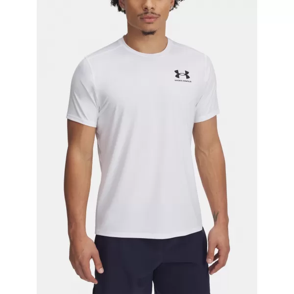  Pánske tričko UNDER ARMOUR HEATGEAR FITTED SS 6000939-100 BIELA 