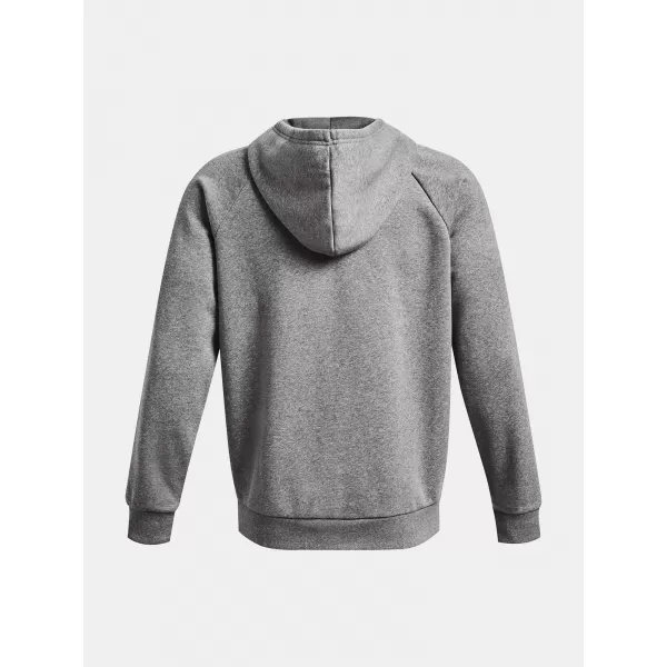  Pánska mikina UNDER ARMOUR RIVAL FLEECE FZ HOODIE 1379767-025 SIVÁ 