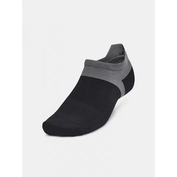  Ponožky UNDER ARMOUR AD RUN LITE NS (3 PÁRY) 1386237-001 ČIERNA 