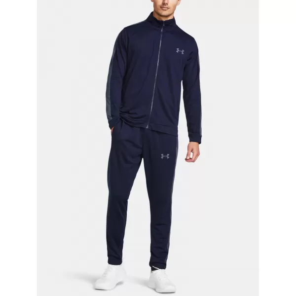  Pánska súprava UNDER ARMOUR KNIT TRACK SUIT 1357139-410 MODRÁ 