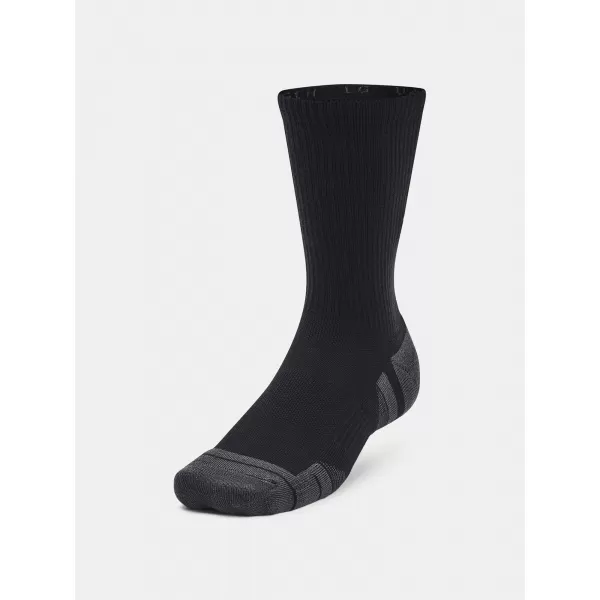 Ponožky UNDER ARMOUR PERFORMANCE TECH CREW (3 PÁRY) 1379512-001 ČIERNA 