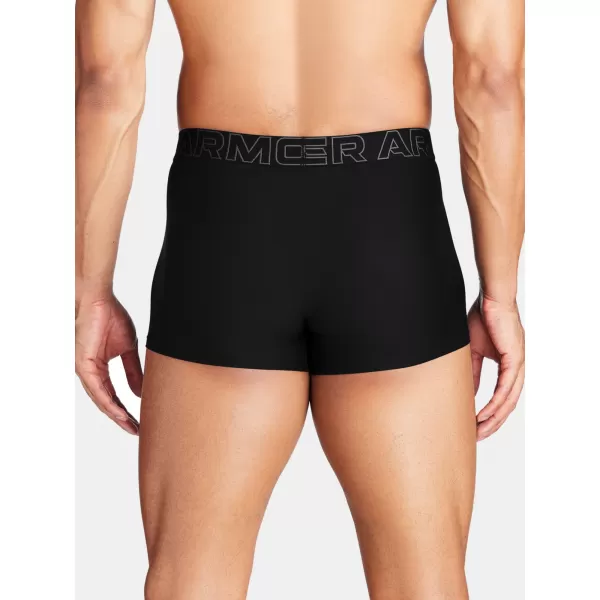  Pánske boxerky UNDER ARMOUR M PERF TECH 3IN (1KS) 1383877-001 ČIERNA 