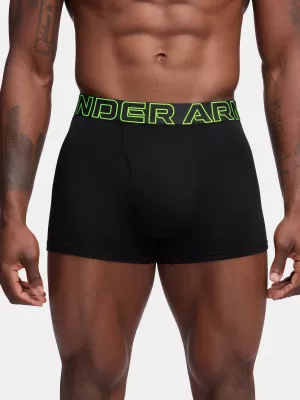 Pánske boxerky UNDER ARMOUR M PERF COTTON 3IN (3KS) 1383891-004 ČIERNA
