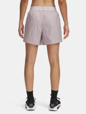 Dámske šortky UNDER ARMOUR RIVAL WOVEN SHORT 1389628-009 SIVÁ