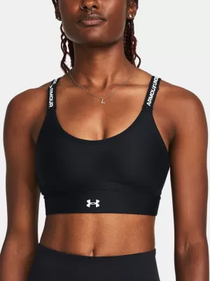 Dámska podprsenka UNDER ARMOUR INFINITY MID 2.0 BRA 1384123-001 ČIERNA