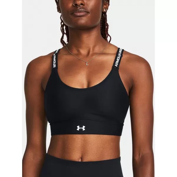  Dámska podprsenka UNDER ARMOUR INFINITY MID 2.0 BRA 1384123-001 ČIERNA 