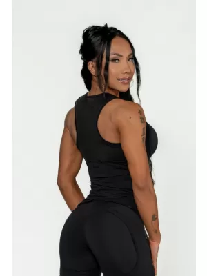 Dámske kompresné tielko INTENSE Ultra 835 Gold BLACK Nebbia