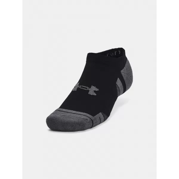  Ponožky UNDER ARMOUR PERFORMANCE COTTON NS (3 PÁRY) 1379526-001 ČIERNA 