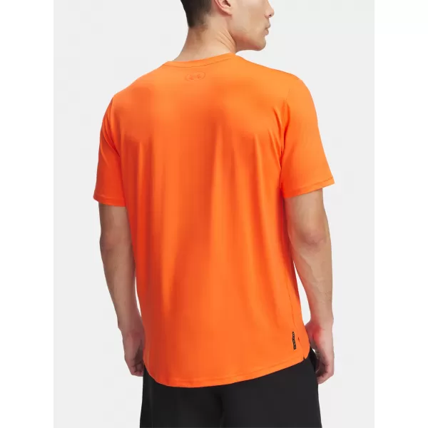  Pánske tričko UNDER ARMOUR VANISH ENERGY SS 1383973-847 ORANŽOVÁ 