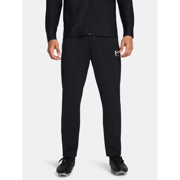  Pánske športové nohavice UNDER ARMOUR MS CH. PIQUE PANT 1382602-001 ČIERNA 