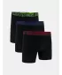 Pánske boxerky UNDER ARMOUR M PERF COTTON 6IN (3KS) 1383889-004 ČIERNA