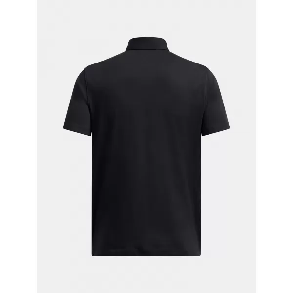  Pánske tričko UNDER ARMOUR ICON POLO 1386608-001 ČIERNA 