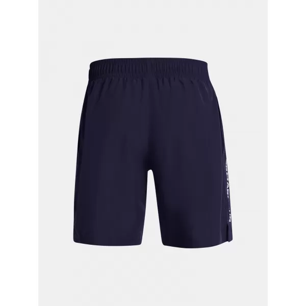  Pánske šortky UNDER ARMOUR WOVEN WDMK SHORTS 1383356-410 MODRÁ 