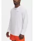 Pánske tričko UNDER ARMOUR M WORKWEAR LOGO LS 1390167-100 BIELA