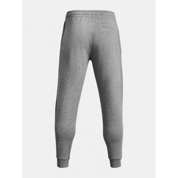  Pánske tepláky UNDER ARMOUR RIVAL FLEECE JOGGERS 1379774-025 SIVÁ 