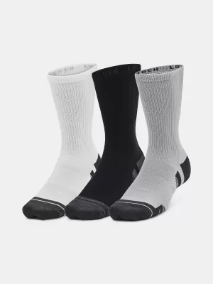 Ponožky UNDER ARMOUR PERFORMANCE TECH CREW (3 PÁRY) 1379512-011 SIVÁ