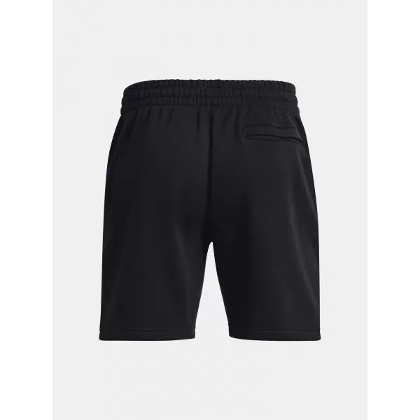  Pánske šortky UNDER ARMOUR ESSENTIAL FLEECE SHORTS 1380377-001 ČIERNA 