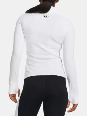Dámske tričko UNDER ARMOUR TRAIN CW 1/2 ZIP 1379886-100 BIELA